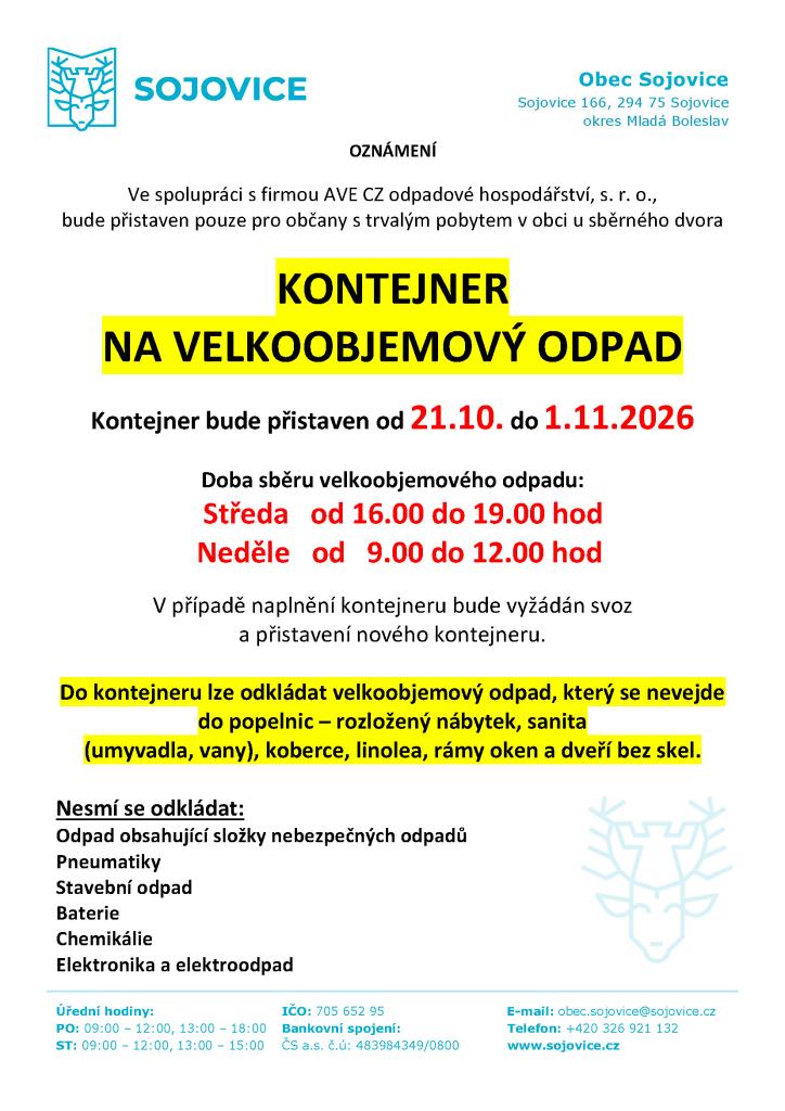 Velkoobjemový odpad