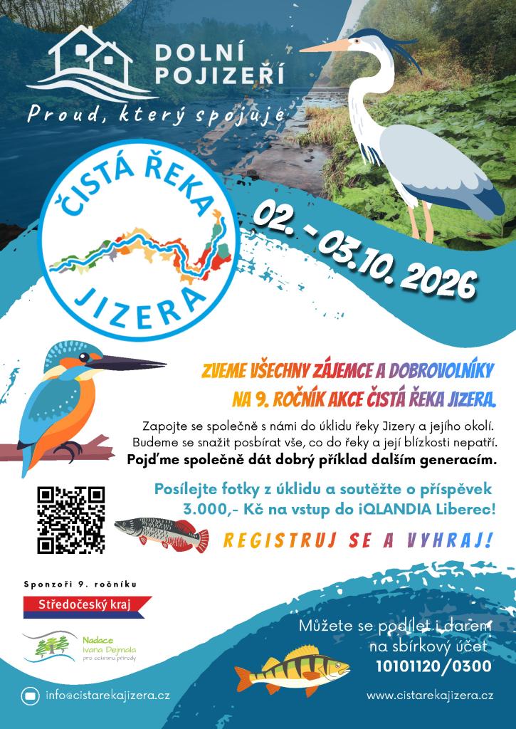 Čistá řeka Jizera