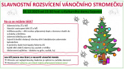 Rozsvěcení vánočního stromu v Sojovicích